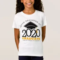 Proud Daughter of a Graduate Any Year Graduation T-Shirt