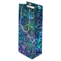  Abstract Art Wine Gift Bag