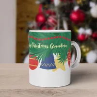 Retro Christmas tree ornaments Coffee Mug