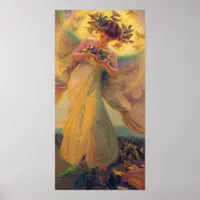 The Angel of the Birds Franz Dvorak 1910 Poster