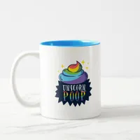 Unicorn Poop Two-Tone Coffee Mug