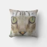 Pillow - Tabby Cat Face