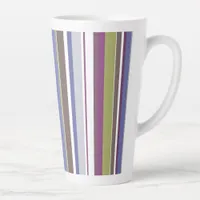 Modern New Season Stripes Latte Mug