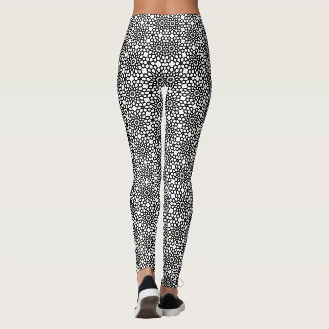 Classic Black and White Leggings