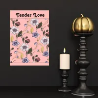 Mother's Garden Botanical Canvas Print
