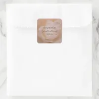 Pale Pink Rose Floral Wedding Thank You Favor Tags