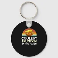 Coolest Trumpkin Patch Keychain
