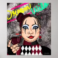 Dream Wild | Goth Lady Poster
