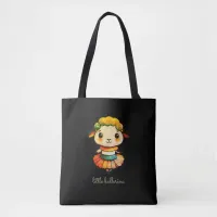 Little Cute Ballerina Sheep Tote Bag