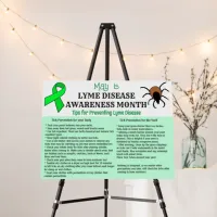 Lyme Disease Prevention Educational Foam Board