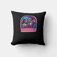 Till Death Do Us Part  Classic Throw Pillow