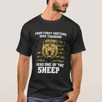 Lion First Mistake Sheep T-Shirt