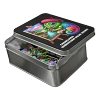 Funny Chameleons Understand Color Theory Jigsaw Puzzle