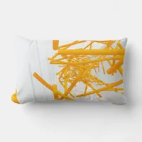 Architectural Space Distortion Lumbar Pillow