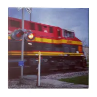 Train Ceramic Tile