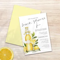 Main Squeeze Limoncello Bridal Shower Invitation