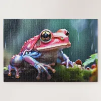 Collection of Jigsaw Puzzle Frogs of Costa Rica