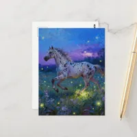 Gorgeous Appaloosa Year of the Horse  Postcard
