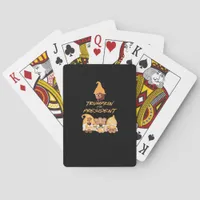 Gnome Sweet Gnome Vote Trumpkin Classic Poker Cards