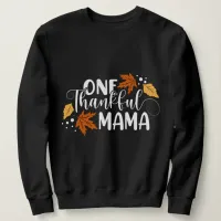 Thanksgiving inspired typography  sweatshirt