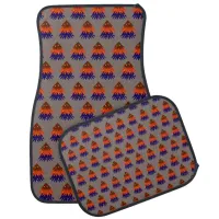 Multicolored Christmas Tree - Car Mats