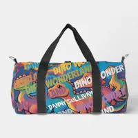 Dinosaur Wonderland Kids' Duffel Bag