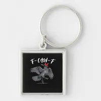 F-Caw-F Retro Classic Keychain