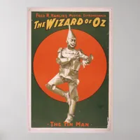 The Tin Man Vintage Musical Poster