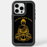 Buddha in Lotus Pose iPhone 15 Pro Max Case