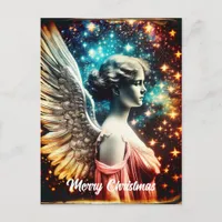 Beautiful Angel Christmas Postcard