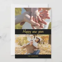 Script handwritten new years cards