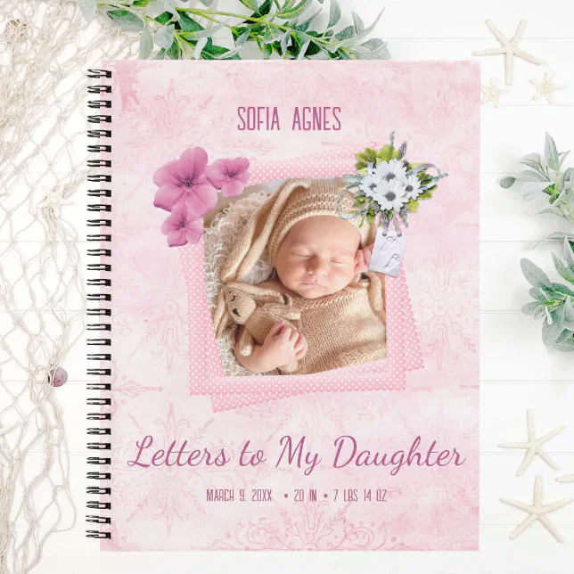 Photo Letters to my Daughter Keepsake Notebook