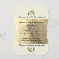 Rustic and Elegant Invitation