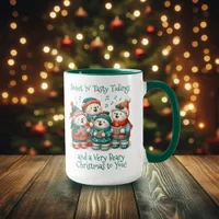 Cute Polar Bears Sing Have a Very Beary Christmas! Mug