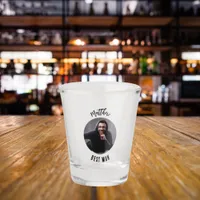 Best Man photo bachelor party Shot Glass