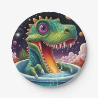  Baby shower Dino-Mite Paper Plates