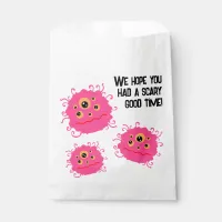 Fun Hot Pink Monster Child's Party Favor Bag