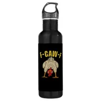 F-Caw-F-Chicken Essential Art Graphic Stainless Steel Water Bottle