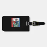 No Kings Classic Patriotic Style Luggage Tag