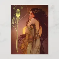 Beautiful Vintage Woman Postcard