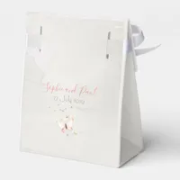 Pastel Butterflies Wedding Favor Box