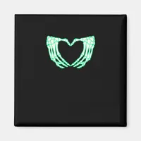 Skeleton Hands, Heart, Xray Halloween Costume Magnet
