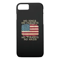 No Kings In America No Fascists We The People Poli iPhone 8/7 Case