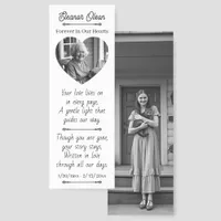 Vintage and Modern Photo Memorial Keepsake Bookmarks