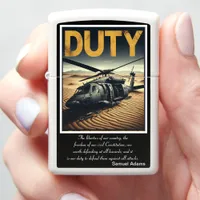 Duty: Scars of Service Zippo Lighter