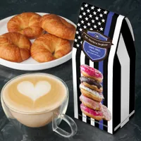Police Blue Line Donuts Retirement Roasted Coffee