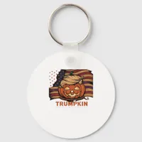 Halloween, Pumpkin Trumpkin, Make Halloween Great  Keychain