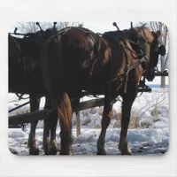 At the Hitching Post Mouse Pad