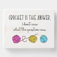 Crochet Is the Answer