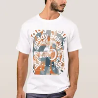 "Being Daddy Being Baddy" Chopper Daddy Geometric T-Shirt